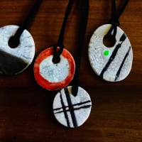 raku necklaces