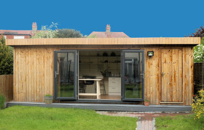 Outside view of Claudia Luque's studio